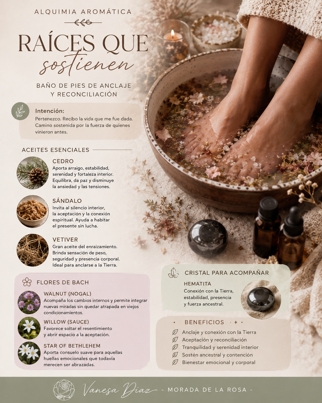 Sales de baño "Raíces que sostienen"
