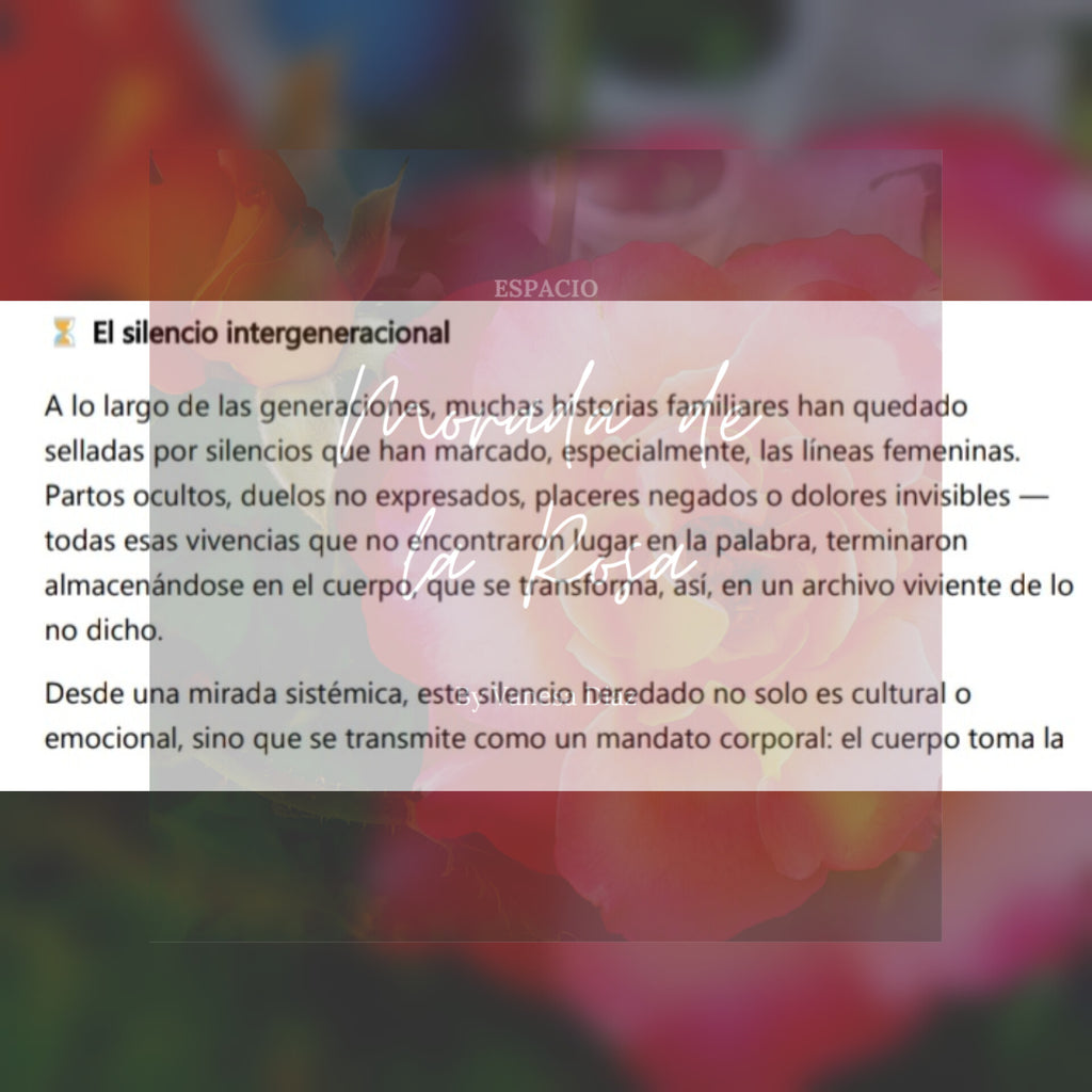 Haciendo visible los silencios familiares