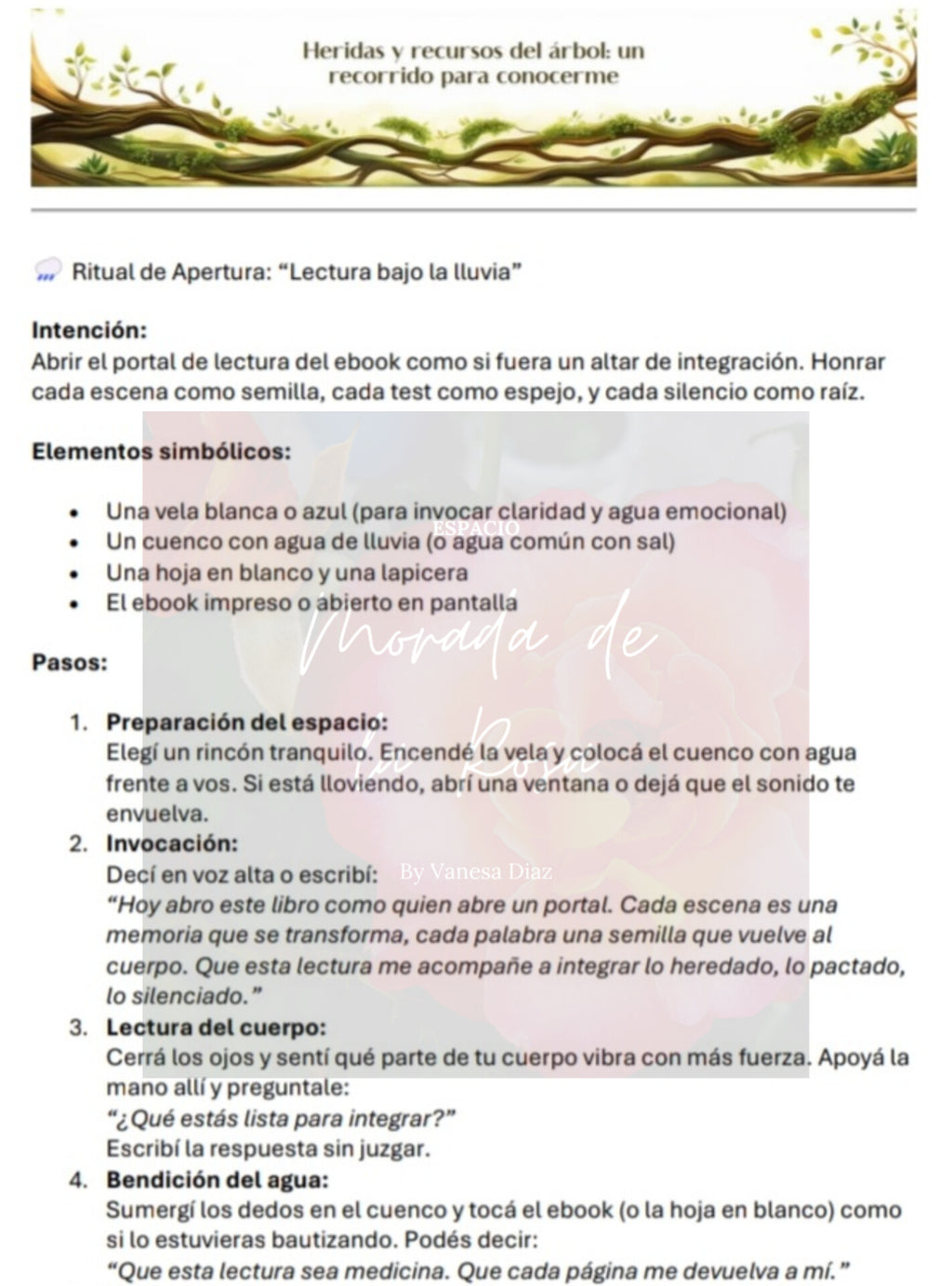 Heridas y recursos del árbol: un recorrido para conocerme