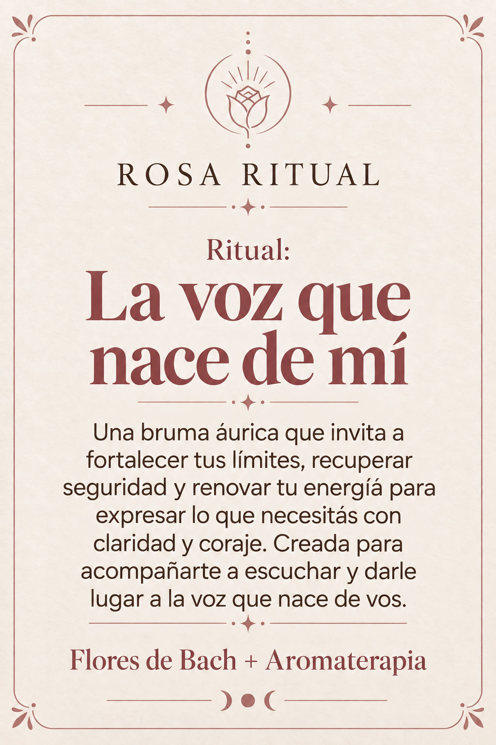 La voz que nace de mí | Ritual digital de 9 días
